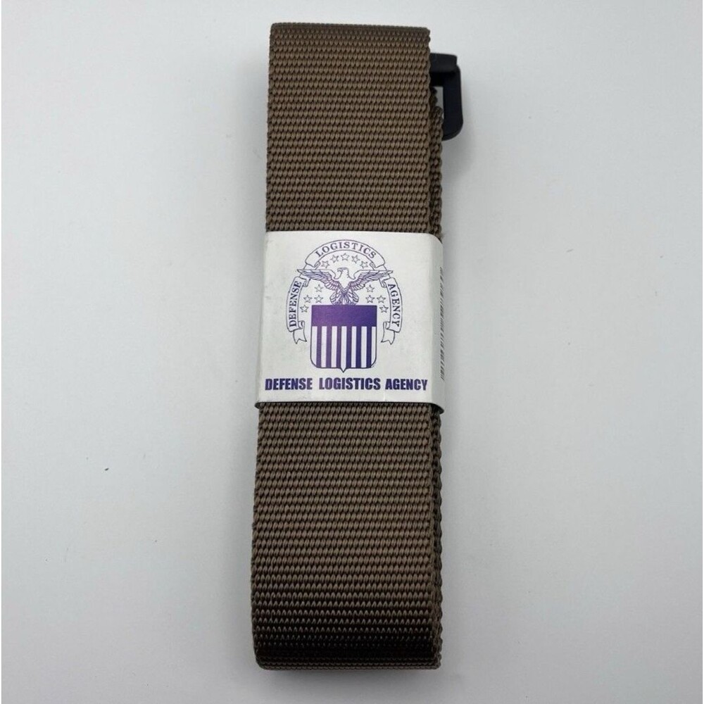 US Military USMC Riggers Belt Brown Size 40 Defense Logistics Agency New